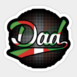 Basque Dad - Gift for Basque From Bilbao Sticker